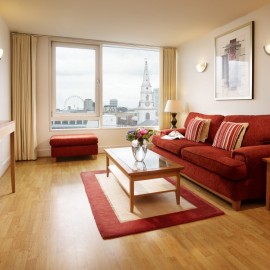 דירת חדר שינה וסלון  בקרבת גשר לונדון 